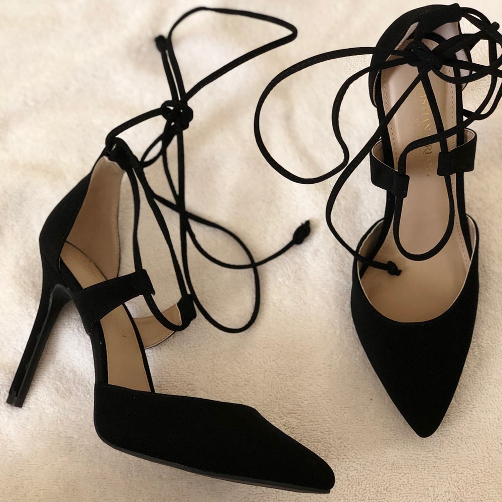 Pointed Heel Pumps